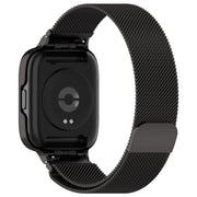 For Redmi Watch 3 Lite / Watch 3 Active 2 in 1 Milan Metal Watch Band with Watch Frame(Black)