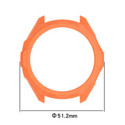 For Garmin Approach S70 47mm Armor Hollow Watch Protective Case(Green)