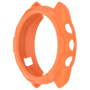 For Garmin Approach S70 42mm Armor Hollow Watch Protective Case(Orange)