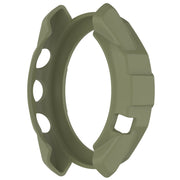 For Garmin Approach S70 42mm Armor Hollow Watch Protective Case(Green)