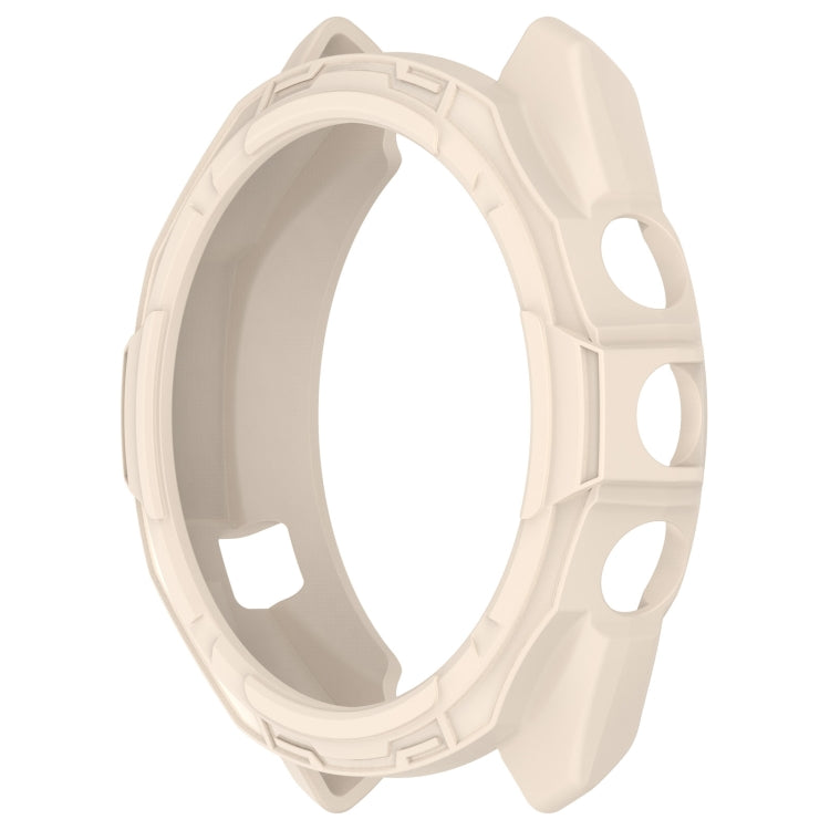 For Garmin Approach S70 42mm Armor Hollow Watch Protective Case(Starlight Color)
