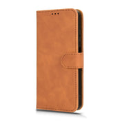 For Blackview OSCAL C70 Skin Feel Magnetic Flip Leather Phone Case(Brown)