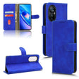 For Blackview A200 Pro Skin Feel Magnetic Flip Leather Phone Case(Blue) - More Brand by PMC TechLife | Online Shopping South Africa | PMC TechLife | Buy Now Pay Later Mobicred
