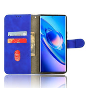 For Blackview A200 Pro Skin Feel Magnetic Flip Leather Phone Case(Blue)