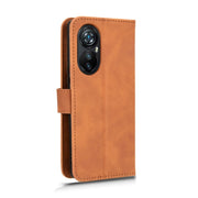 For Blackview A200 Pro Skin Feel Magnetic Flip Leather Phone Case(Brown)