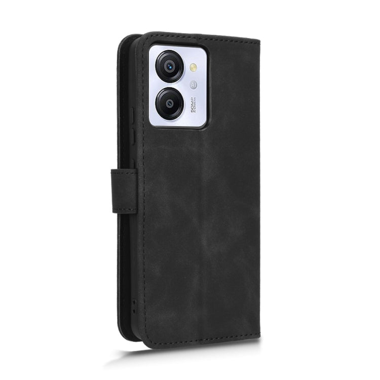 For Blackview Oscal Modern 8 / Color 8 Skin Feel Magnetic Flip Leather Phone Case(Black)