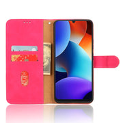 For Blackview Oscal Modern 8 / Color 8 Skin Feel Magnetic Flip Leather Phone Case(Rose Red)