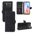 For Doogee X98 / X98 Pro Skin Feel Magnetic Flip Leather Phone Case(Black) - More Brand by PMC TechLife | Online Shopping South Africa | PMC TechLife | Buy Now Pay Later Mobicred