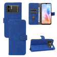 For Doogee X98 / X98 Pro Skin Feel Magnetic Flip Leather Phone Case(Blue) - More Brand by PMC TechLife | Online Shopping South Africa | PMC TechLife | Buy Now Pay Later Mobicred