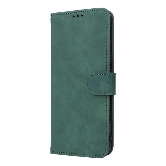 For Doogee X98 / X98 Pro Skin Feel Magnetic Flip Leather Phone Case(Green)