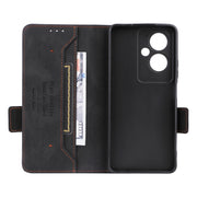 For OPPO A79 5G Magnetic Clasp Leather Phone Case(Black)