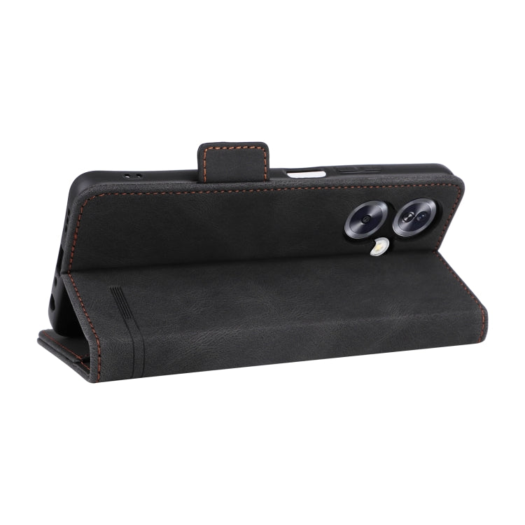 For OPPO A79 5G Magnetic Clasp Leather Phone Case(Black)