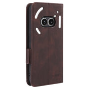 For Nothing Phone 2a Magnetic Clasp Leather Phone Case(Brown)