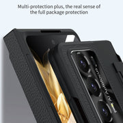 For Honor Magic V2 Shield Series Integrated Folding Phone Case(Rose Gold)