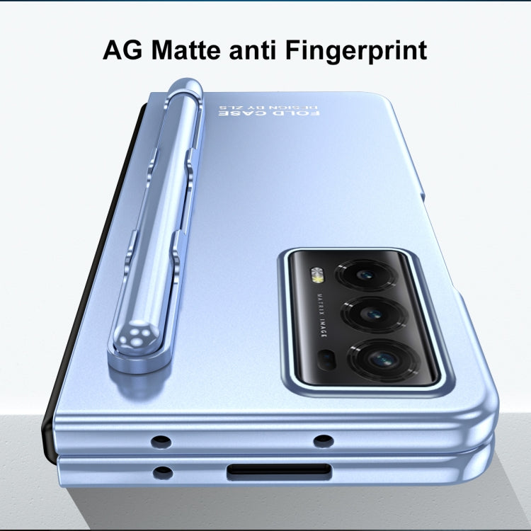 For Honor Magic V2 Integrated AG Matte Folding Phone Case(Black)