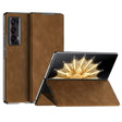 For Honor Magic V2 Celebrity Series Napa Texture Shockproof Phone Leather Case(Brown) - free shipping - PMC TechLife - Order now!