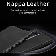 For Honor Magic V2 Celebrity Series Napa Texture Shockproof Phone Leather Case(Brown)