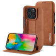 For iPhone 16 Pro Max LC.IMEEKE Hon Ancient Series Flip Leather Phone Case(Brown) - iPhone 16 Pro Max Cases by LC.IMEEKE | Online Shopping South Africa | PMC TechLife | Buy Now Pay Later Mobicred