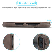 For iPhone 16 Plus LC.IMEEKE Hon Ancient Series Flip Leather Phone Case(Coffee)