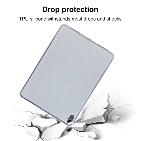 For Samsung Galaxy Tab S9 FE TPU Tablet Case(Frosted Clear)