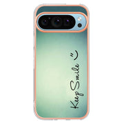 For Google Pixel 9 / 9 Pro Electroplating Dual-side IMD Phone Case(Smile)