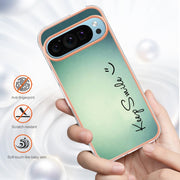 For Google Pixel 9 / 9 Pro Electroplating Dual-side IMD Phone Case(Smile)