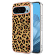 For Google Pixel 9 / 9 Pro Electroplating Dual-side IMD Phone Case(Leopard Print) - Google Cases by PMC TechLife | Online Shopping South Africa | PMC TechLife | Buy Now Pay Later Mobicred