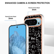 For Google Pixel 9 / 9 Pro Electroplating Dual-side IMD Phone Case(Equation)