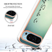 For Google Pixel 9 Pro XL Electroplating Dual-side IMD Phone Case(Smile)