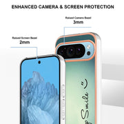 For Google Pixel 9 Pro XL Electroplating Dual-side IMD Phone Case(Smile)