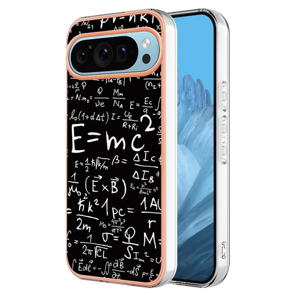 For Google Pixel 9 Pro XL Electroplating Dual-side IMD Phone Case(Equation)