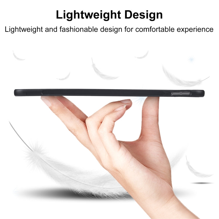 For iPad 5 / Air TPU Tablet Case(Black)
