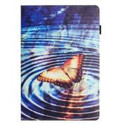 For iPad Pro 11 2024 Sewing Litchi Texture Smart Leather Tablet Case(Butterfly)