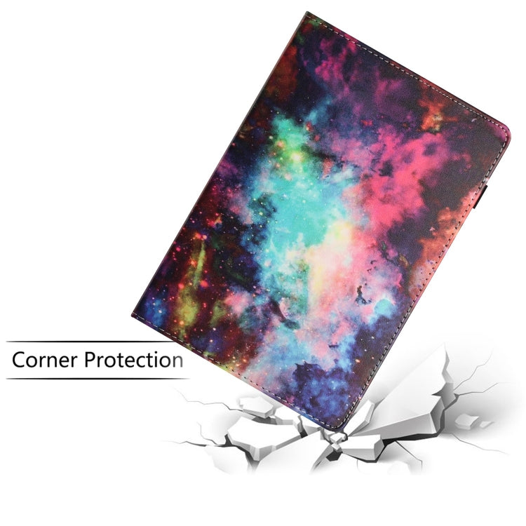 For iPad Pro 11 2024 Sewing Litchi Texture Smart Leather Tablet Case(Starry Sky)