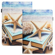 For Amazon Kindle Fire HD 10 2021 Sewing Litchi Texture Smart Leather Tablet Case(Starfish) - Amazon by PMC TechLife | Online Shopping South Africa | PMC TechLife | Buy Now Pay Later Mobicred