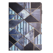 For Amazon Kindle Fire HD 10 2021 Sewing Litchi Texture Smart Leather Tablet Case(Marble)