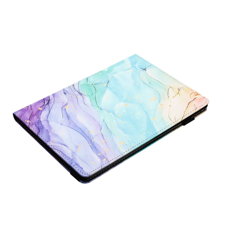 For Amazon Kindle Fire Max 11 2023 Sewing Litchi Texture Smart Leather Tablet Case(Oil Painting)