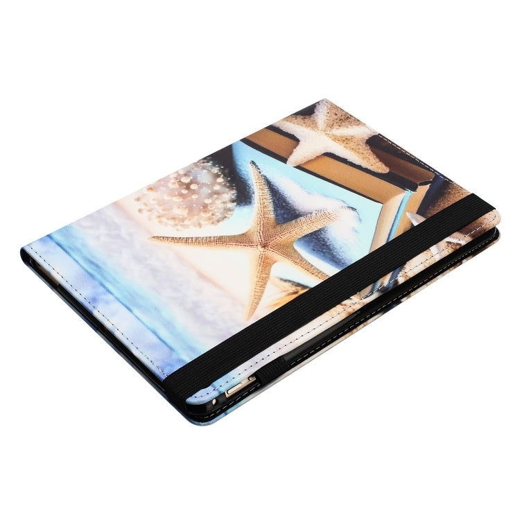 For Amazon Kindle Fire Max 11 2023 Sewing Litchi Texture Smart Leather Tablet Case(Starfish)