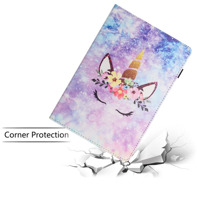 For Amazon Kindle Fire Max 11 2023 Sewing Litchi Texture Smart Leather Tablet Case(Smiling Face)