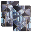 For Amazon Kindle Fire Max 11 2023 Sewing Litchi Texture Smart Leather Tablet Case(Marble) - Amazon by PMC TechLife | Online Shopping South Africa | PMC TechLife | Buy Now Pay Later Mobicred