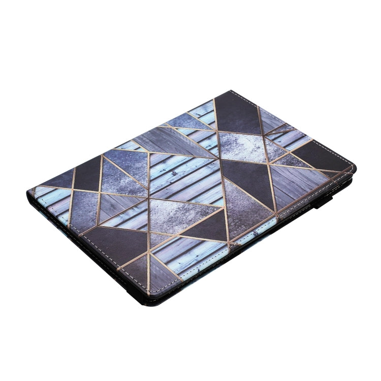 For Amazon Kindle Fire Max 11 2023 Sewing Litchi Texture Smart Leather Tablet Case(Marble)
