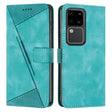 For vivo S18 / S18 Pro Dream Triangle Leather Phone Case with Lanyard(Green) - S18 Cases by PMC TechLife | Online Shopping South Africa | PMC TechLife | Buy Now Pay Later Mobicred
