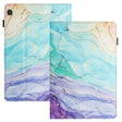 For Lenovo Tab M10 Sewing Litchi Texture Smart Leather Tablet Case(Oil Painting) - Lenovo by PMC TechLife | Online Shopping South Africa | PMC TechLife | Buy Now Pay Later Mobicred