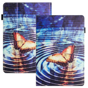 For Lenovo Tab M10 Sewing Litchi Texture Smart Leather Tablet Case(Butterfly)