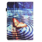 For Lenovo Tab M10 Sewing Litchi Texture Smart Leather Tablet Case(Butterfly)