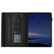 For Lenovo Tab M10 Sewing Litchi Texture Smart Leather Tablet Case(Butterfly)