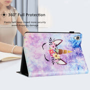 For Lenovo Tab M10 HD Gen 2 Sewing Litchi Texture Smart Leather Tablet Case(Smiling Face)