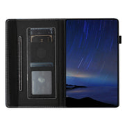 For Lenovo Tab M10 HD Gen 2 Sewing Litchi Texture Smart Leather Tablet Case(Cat)