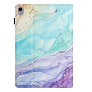 For Lenovo Tab P11 Sewing Litchi Texture Smart Leather Tablet Case(Oil Painting)