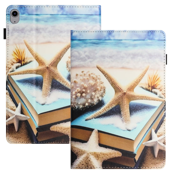 For Lenovo Tab P11 Sewing Litchi Texture Smart Leather Tablet Case(Starfish)